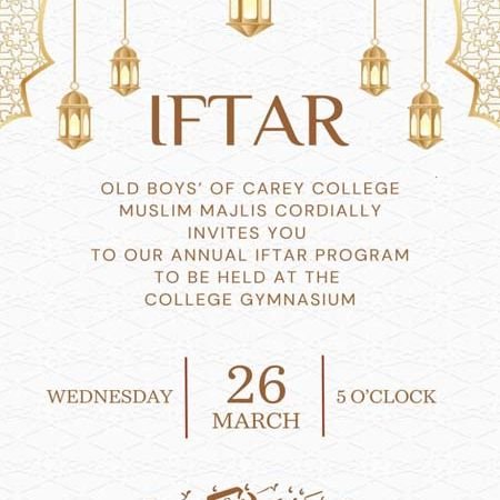 College Iftar by OBU