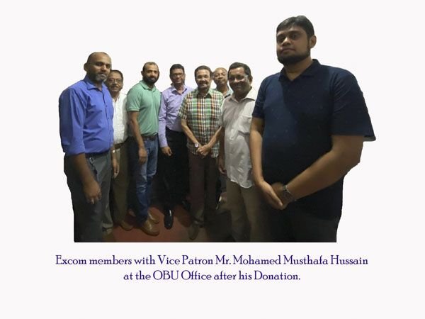 Exco Members with Vice Patron Musthafa Hussain
